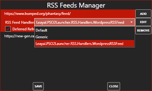 Dark theme behavior